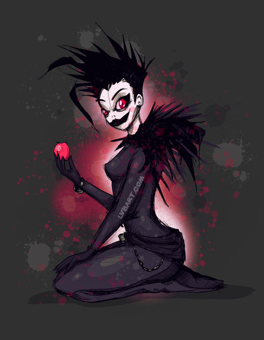 The Female Shinigami Fine Art Print