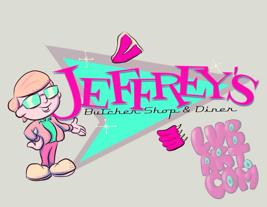 Jeffrey's Diner Fine Art Print