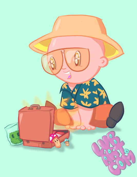 Fear & Loathing in Kawaii Vegas Fine Art Print