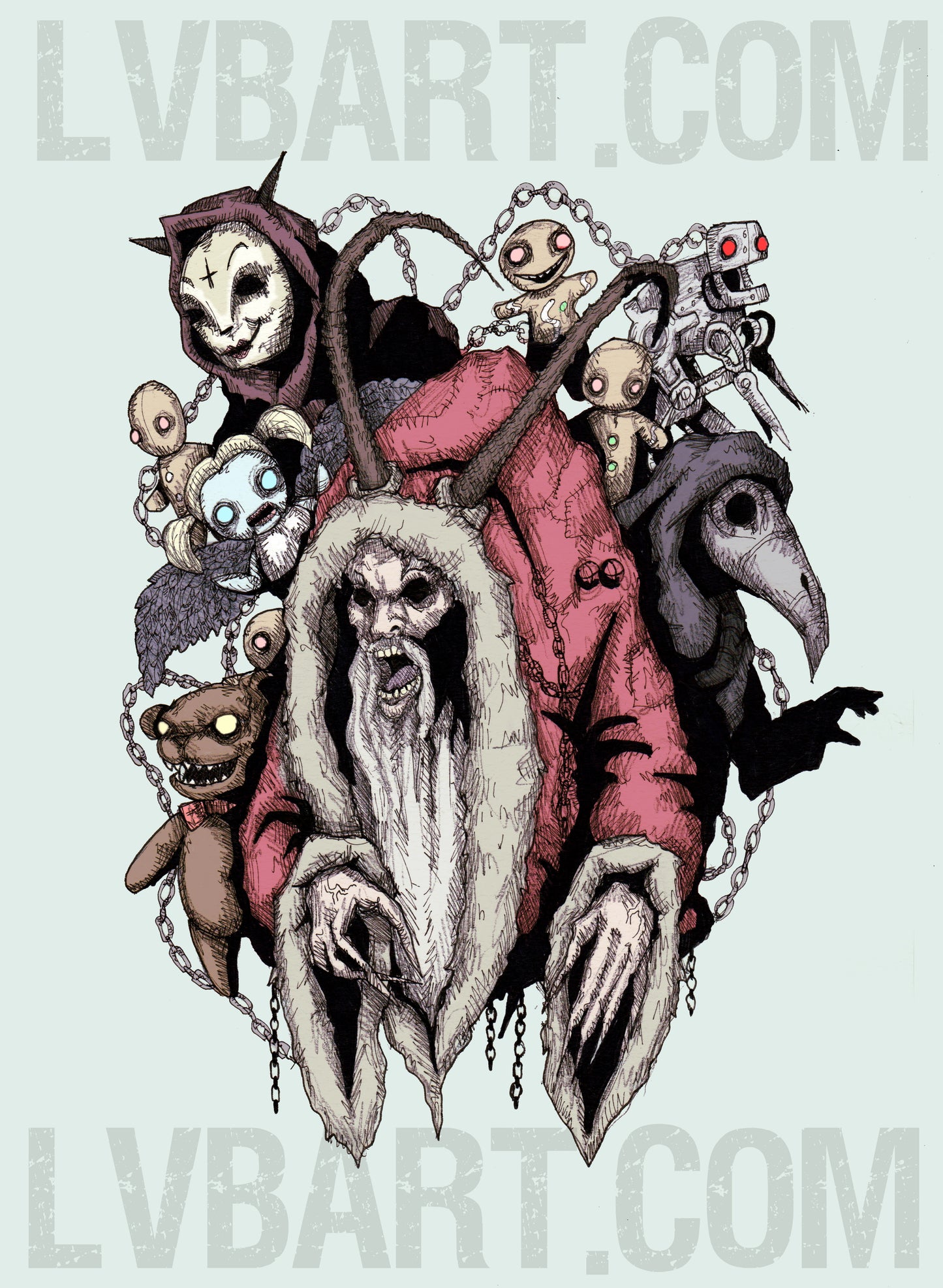 Krampus 2.0 Fine Art Print
