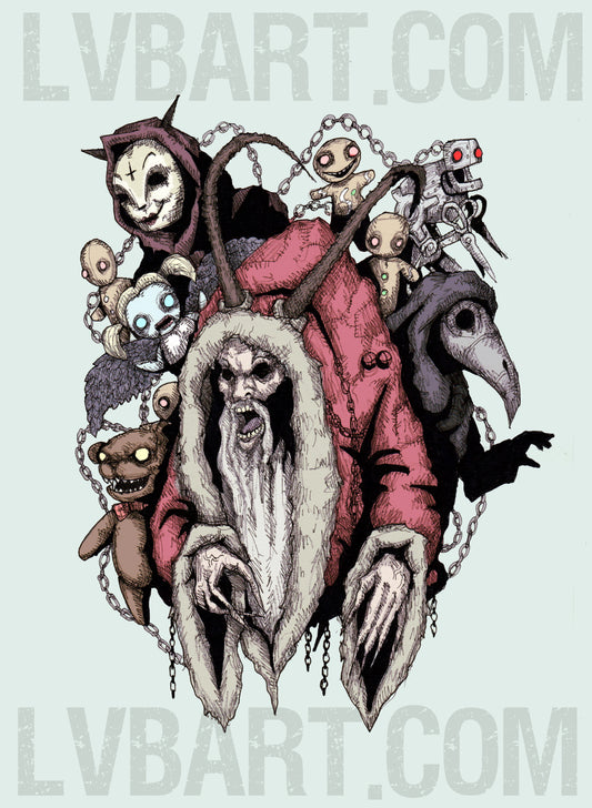Krampus 2.0 Fine Art Print