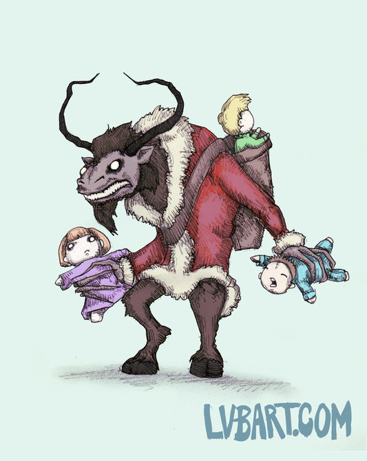 Krampus Fine Art Print