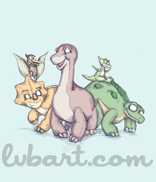 Plush Before Time Fine Art Print