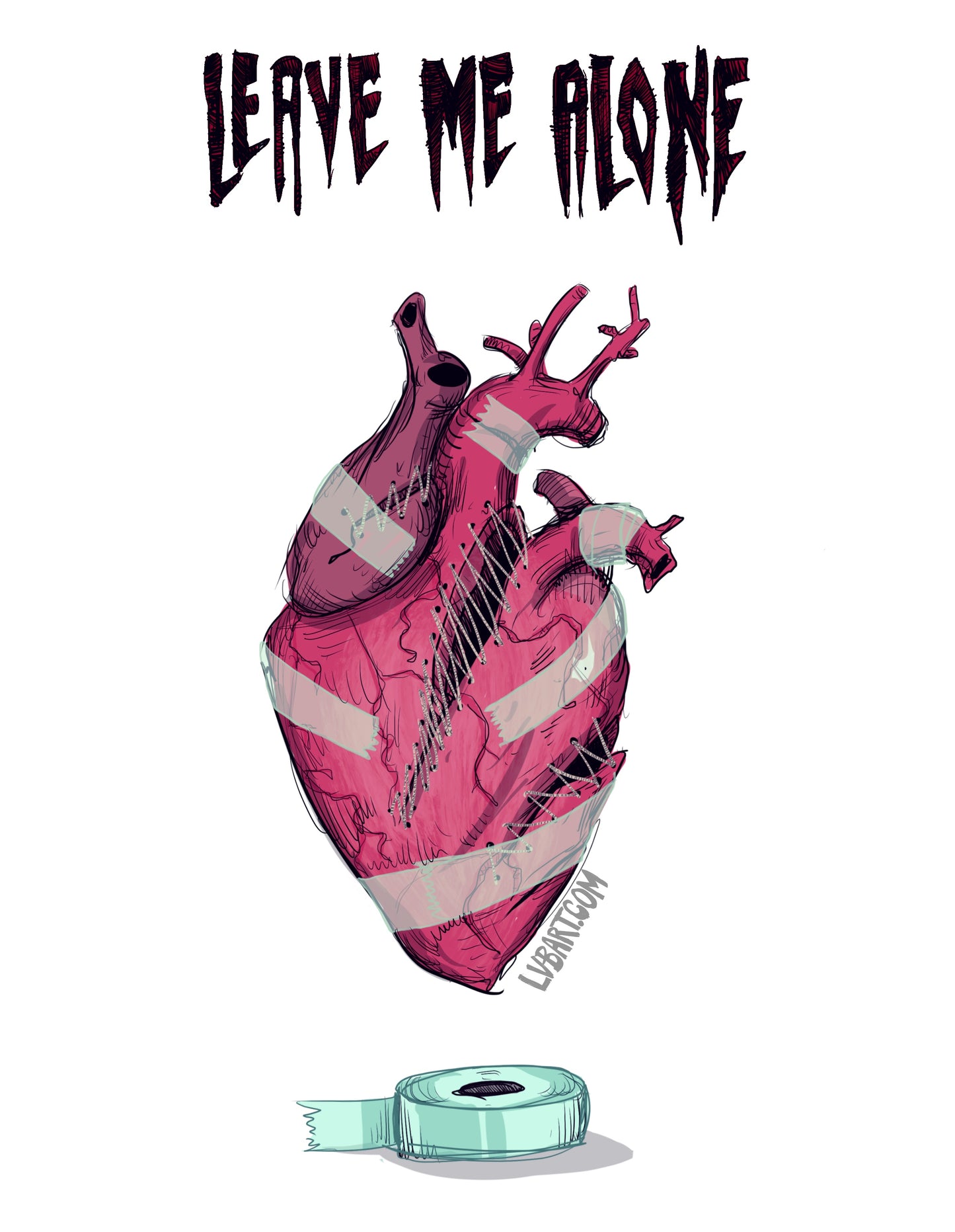 Leave Me Alone Fine Art Print