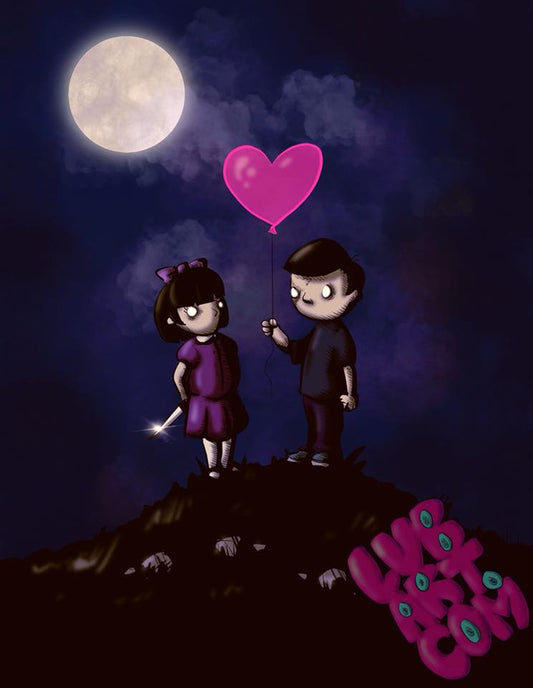 Love Sucks Fine Art Print