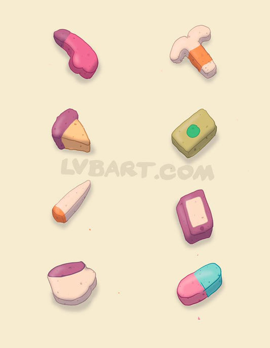 Adult Lucky Charms Fine Art Print