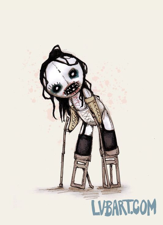 Antichrist Superstar Plushie Fine Art Print