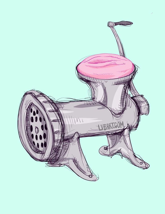 Meat Grinder Fine Art Print