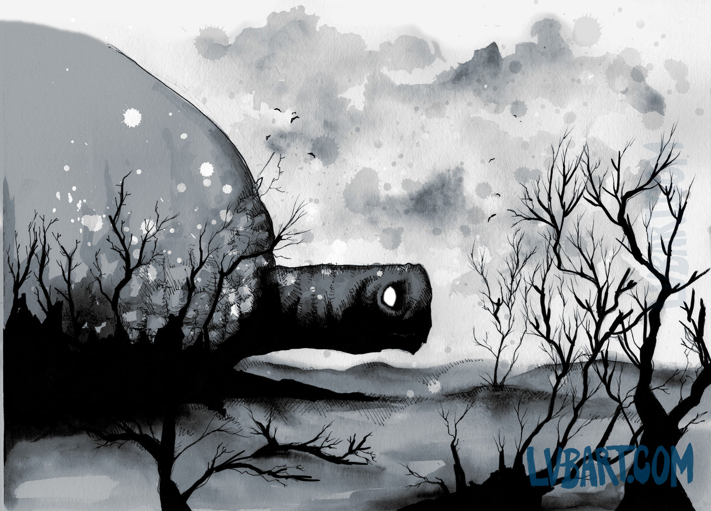 Morla The Ancient One Fine Art Print