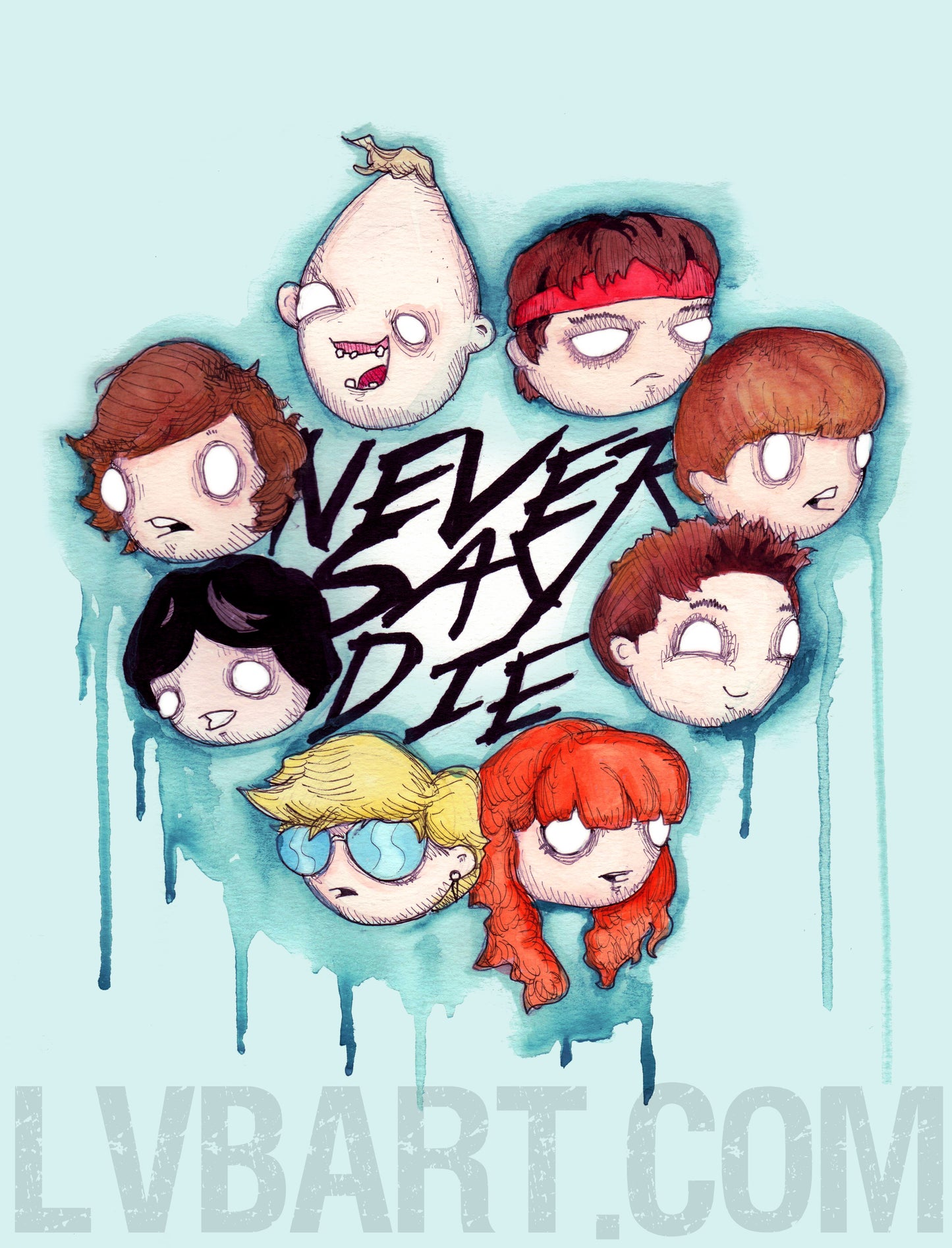 Never Say Die Fine Art Print