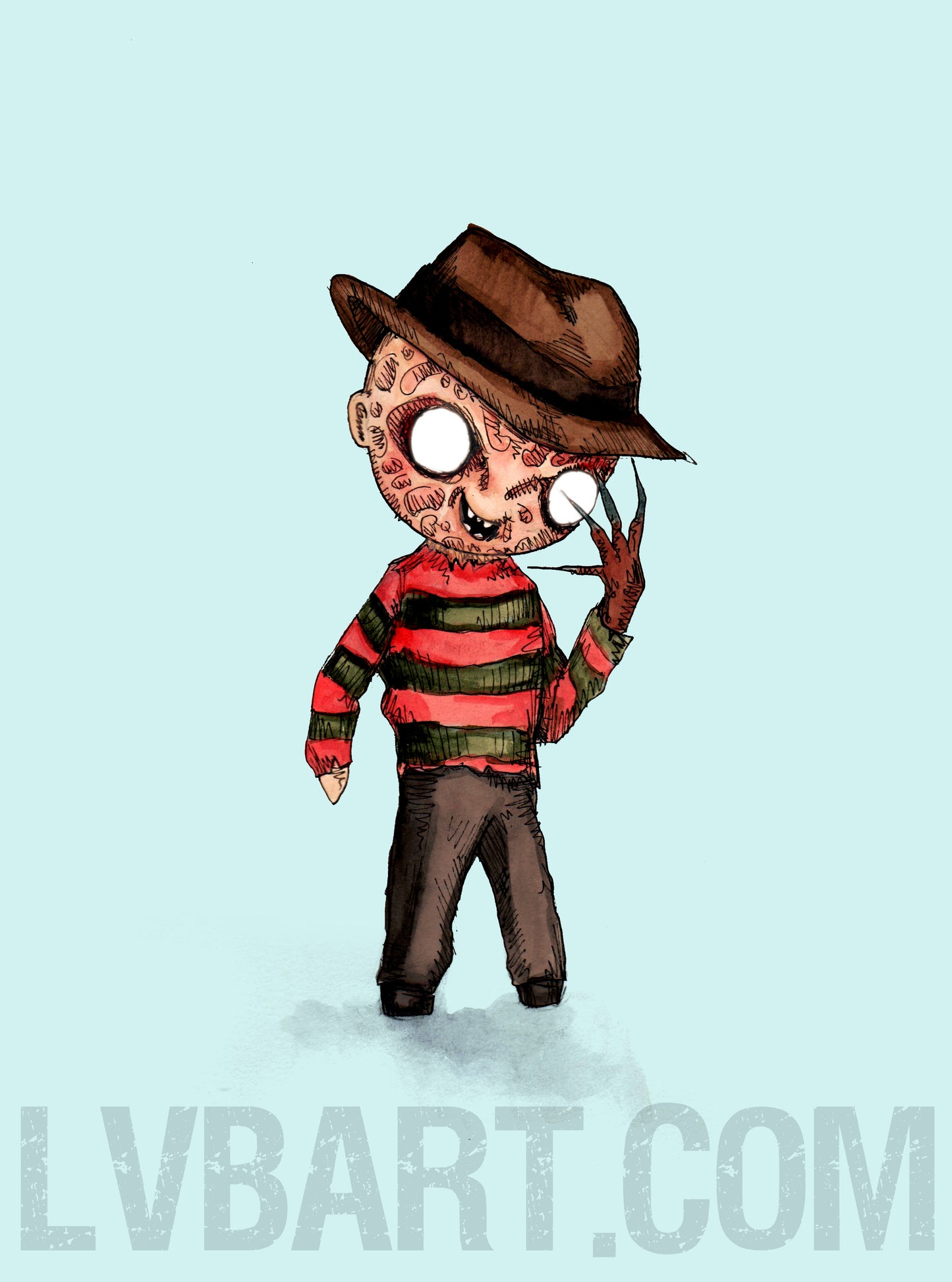 Plushie Freddy Fine Art Print