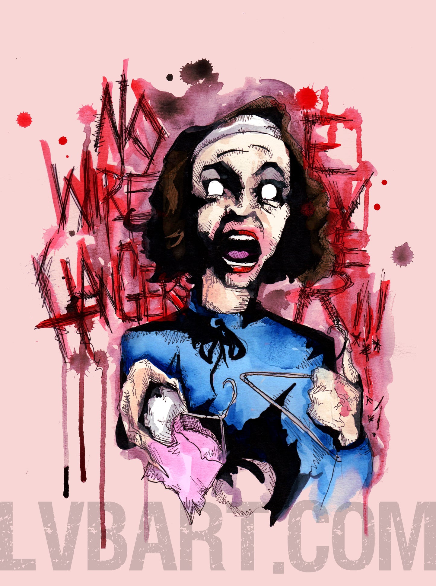 No Wire Hangers Fine Art Print