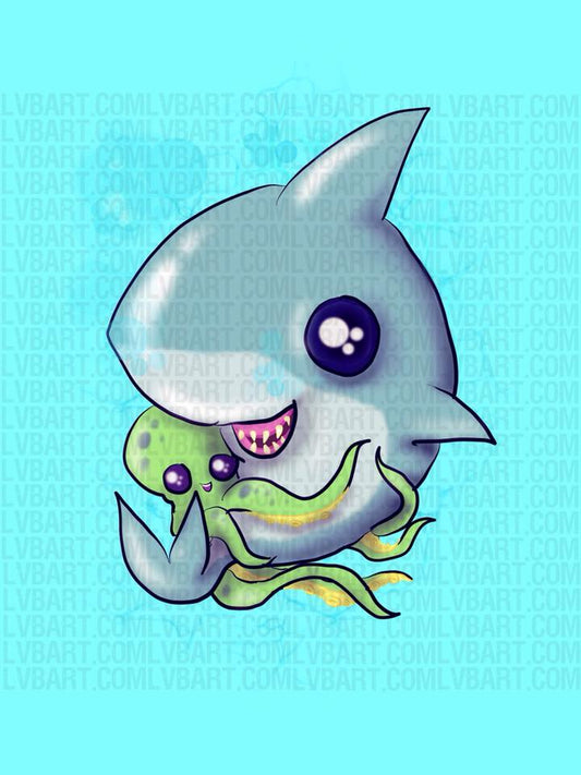 Ocean Pals Fine Art Print