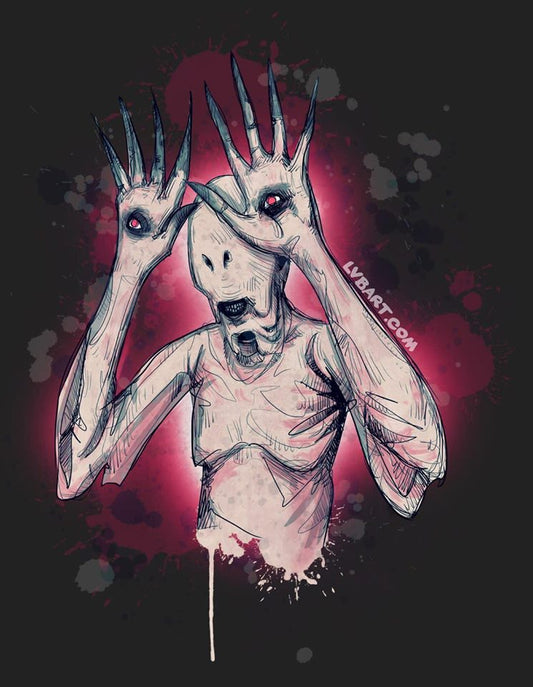 Pale Man 3 Fine Art Print