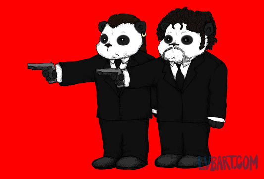 Panda Fiction Fine Art Print