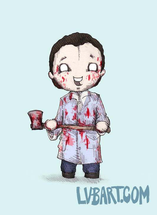 Plushie Bateman Fine Art Print