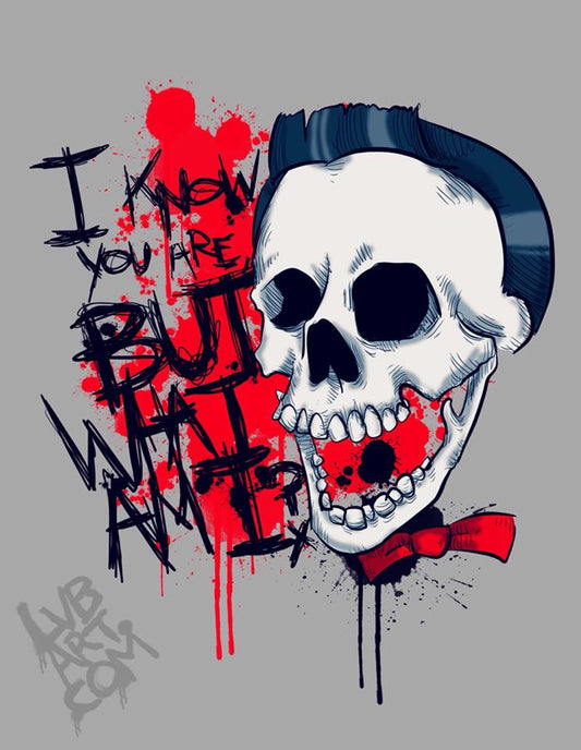 PeeWee Skull Fine Art Print