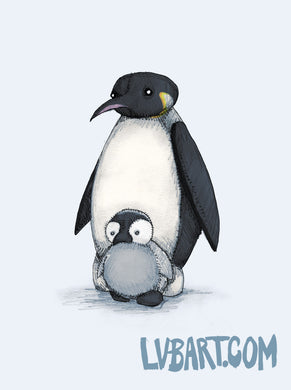 Penguins Fine Art Print