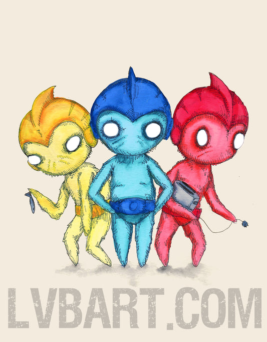 Plush Girls Are Easy Fine Art Print