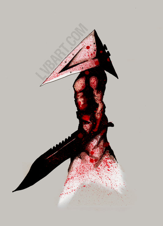 Pyramid Head 2.0 Fine Art Print