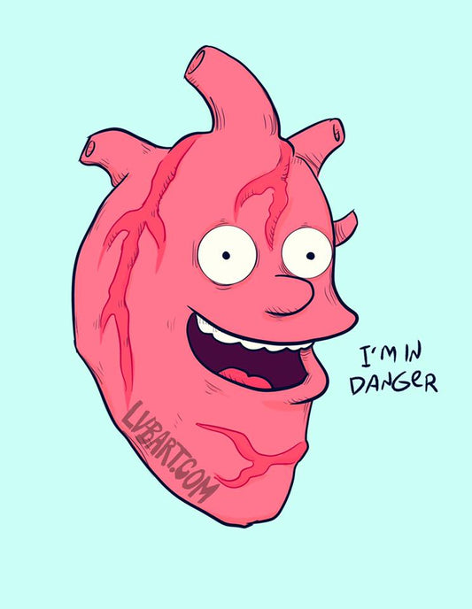 Ralph Heart Fine Art Print