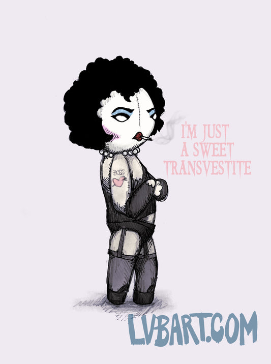 Rocky Horror Plush Fine Art Print