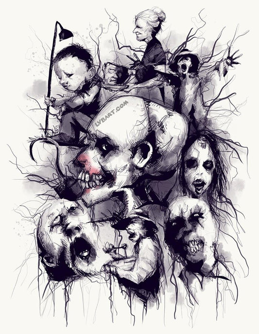 Scary Stories To Tell In The Dark Fine Art Print