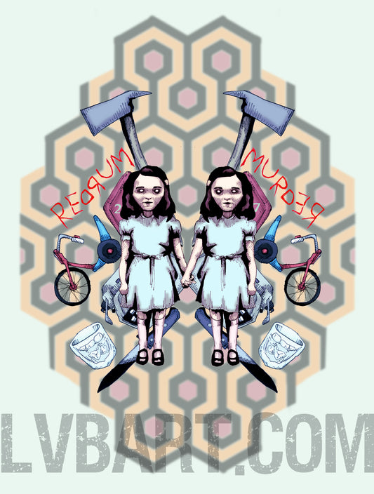 Overlook Twins Fine Art Print