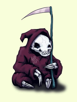 Sloth Reaper Fine Art Print