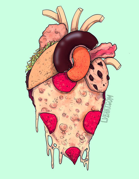 Snack Heart Fine Art Print
