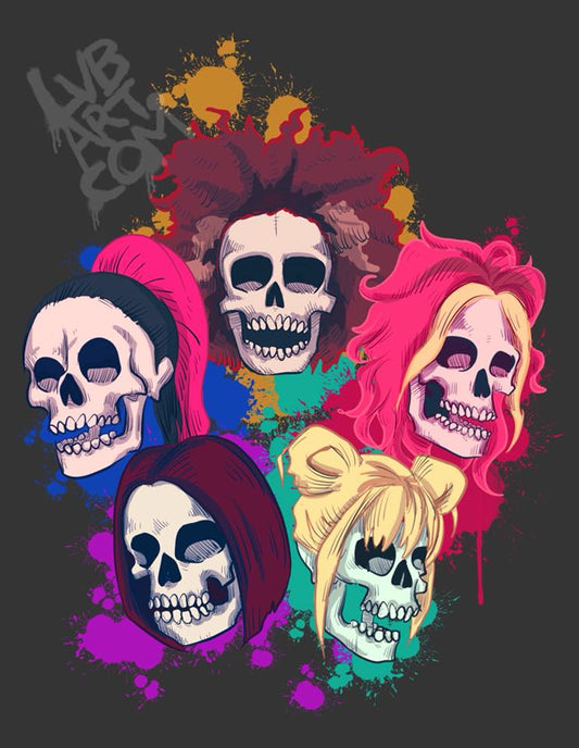 Spice Skulls Fine Art Print