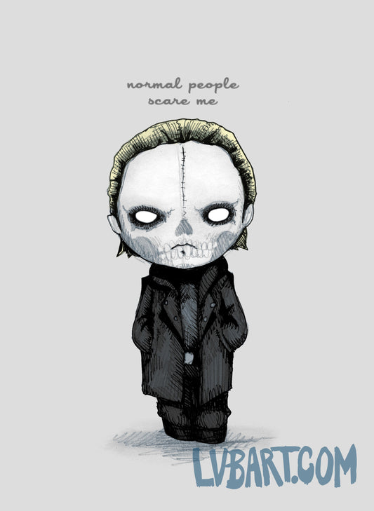 American Horror Tate Plushie Fine Art Print