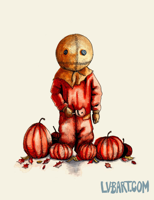 Trick R Treat Sam Fine Art Print