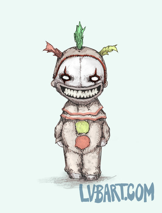 American Horror Plushie Fine Art Print