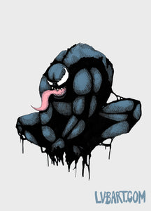 Black Symbiote Fine Art Print