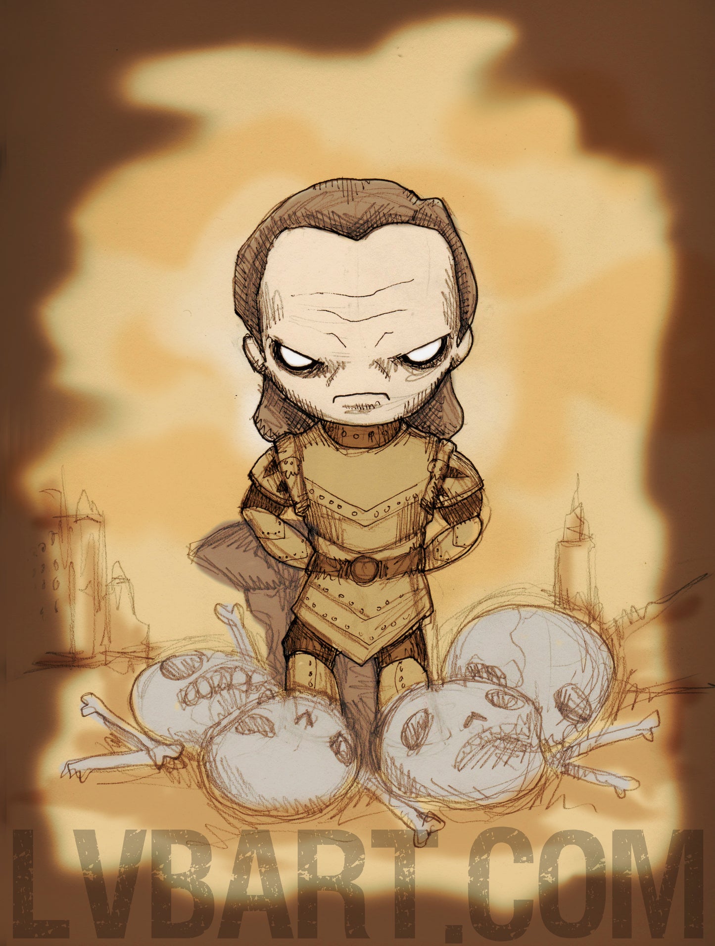 Scourge of Carpathia Fine Art Print