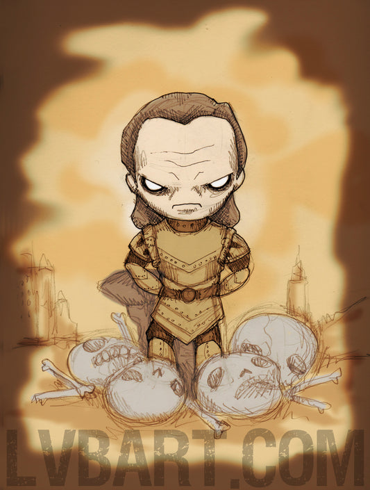 Scourge of Carpathia Fine Art Print