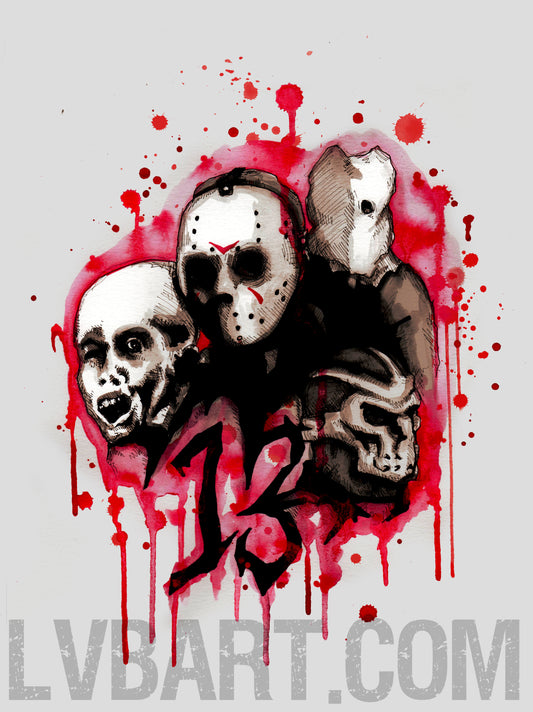 Four Vorhees Fine Art Print