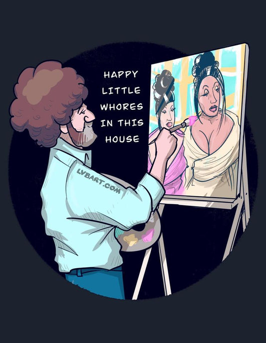Wet Ass Paint Fine Art Print