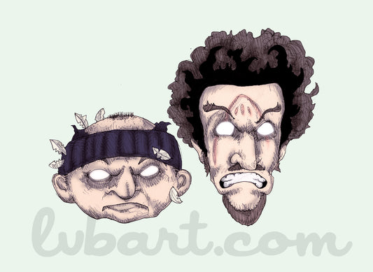 Wet Bandits Fine Art Print