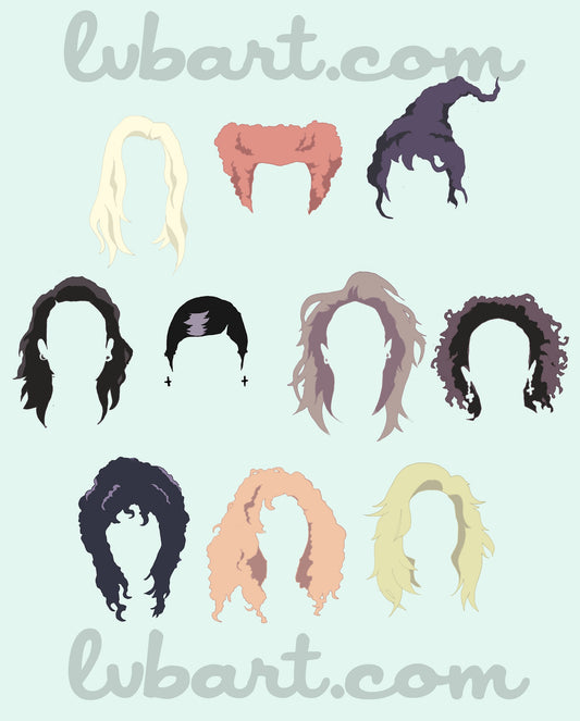 Witch Hair Fine Art Print