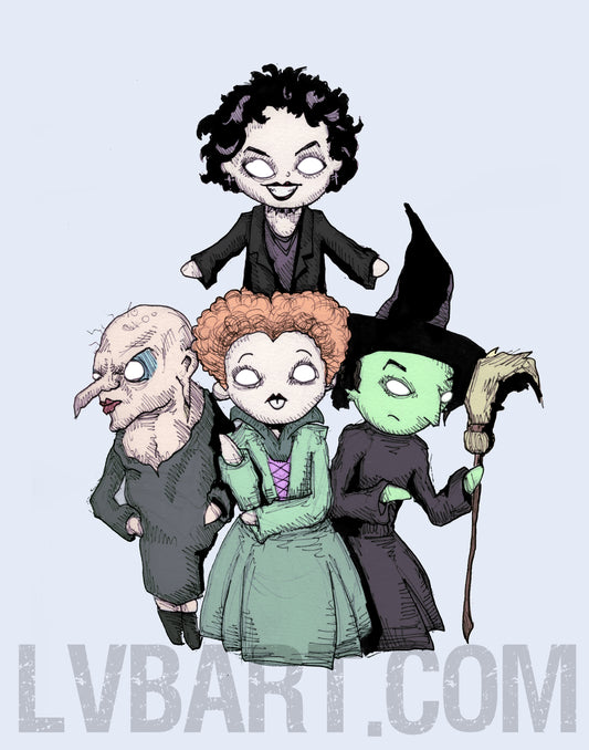 Witches Fine Art Print