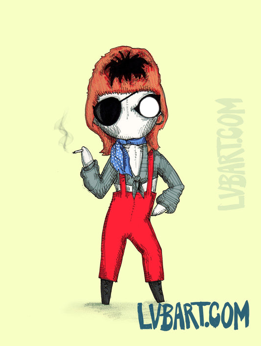 Ziggy Starplush Fine Art Print